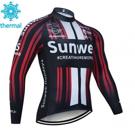 Maillot vélo 2020 Team Sunweb Hiver Thermal Fleece N003